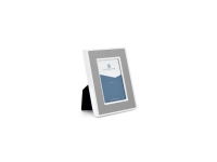 Zilverstad Padua, Gjuten aluminium, Silver, Enbildsram, Matt, Bord, Vägg, 5 x 8 cm