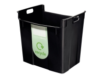 Papperskorg Leitz Basko 40 ltr. svart