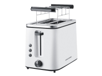 Grundig TA 5860 - Brödrost - 2 skiva - 2 Kortplatser - vit / svart