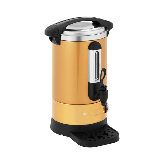 Kaffeperkulator - 6 L - Guldfärgad - Royal Catering