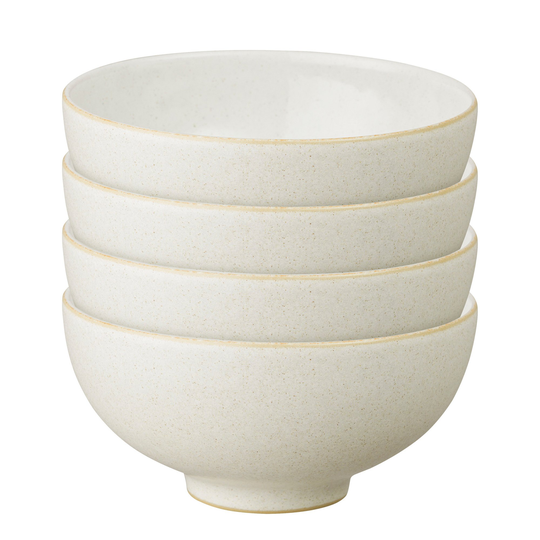 Denby Impression Skål Rund. 4 st, Creme