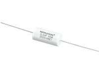 Monacor MKTA-33, Film, Cylindrisk, Vit, 3300 nF, 250 V, 31 mm