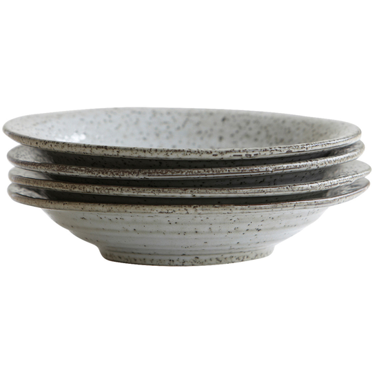 House Doctor Djup Tallrik Rustic Stengods 25 cm
