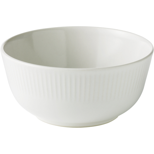 Aida Groovy Skål 14,5 cm Vit Stengods