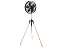 Activejet Selected WTS-135C, Hushållsfläkt, Svart, Trä, Golv, Metall, Plast, Gummiträ, 59 dB, 80°