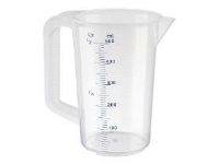 Målekande 0,5 liter med hank Ø90xH140 mm Polypropylen,1 stk