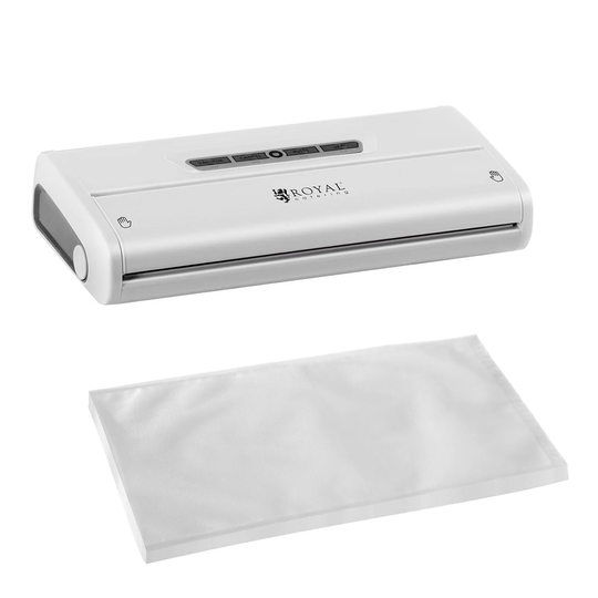 Vakuumförpackare set med 50 vakuumpåsar 28 x 40 cm - 28 cm - ABS