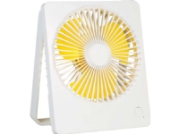 Alogy Noiseless fan Mini Fan folded on the desk, adjustable White universal