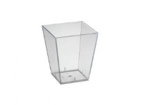 Skål Amuse Bouche Aquare 150 ml 57x57x67 mm Firkantet PS Brilliant,24 pk x 25 stk/krt