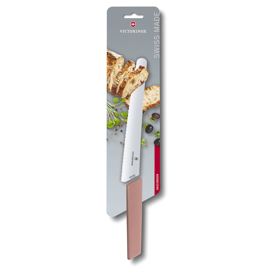 Victorinox Swiss Modern brödkniv 22 cm, aprikos
