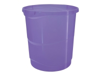 Esselte Colour'Breeze - Papirkurv - 14 L - handtag - plast - halvtransparent lavendel