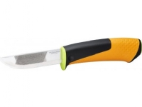 Kniv med blad + slida med vässare