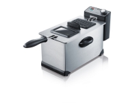SEVERIN FR 2431 - Fritös - 2 kW - borstat rostfritt stål