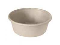 Skål rund 1200 ml Ø194x65 mm Brun Bagasse natur FF,4 pk x 40 stk/krt