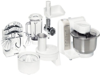 Bosch MUM4880 - Matberedare - 600 W - silver/vit