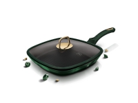 Berlinger Haus Lumarko Frying Pan Titanium Grill Pan Berlinger Haus 28cm Bh-6051 Emerald!