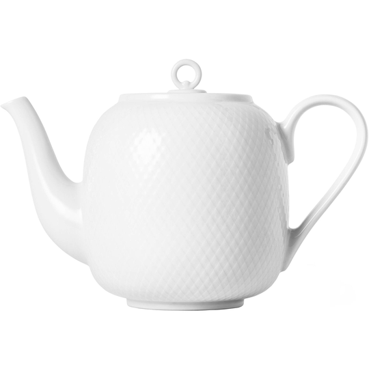 Lyngby Porcelæn Rhombe Tekanna 1,9 liter, vit