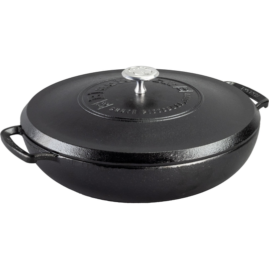 Lodge Blacklock Braiserpanna med lock, 30 cm, gjutjärn