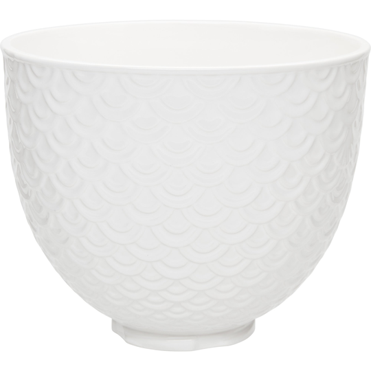 KitchenAid Keramikskål Mermaid Lace White 4,7 L