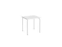 Bord Jerka 322, 700x600 mm, vit laminat, vit ram