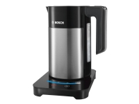 Bosch TWK7203 - Kedel - 1,7 liter - 2,2 kW - rostfritt stål/sort