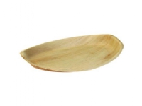 Tallrik 41x28x2,5 cm Stor biologiskt nedbrytbar palmblad, 25 st/pk