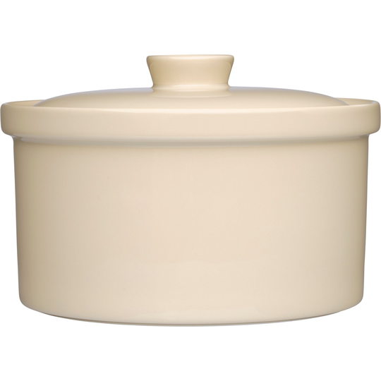 Iittala Teema gryta med lock, 2,3 liter, linne