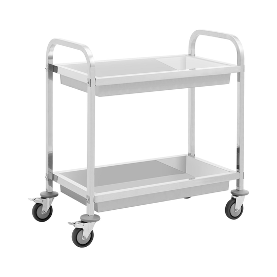 Serveringsvagn - 2 hyllor - 62,5 x 38 x 10 cm - 54 kg - Royal Catering