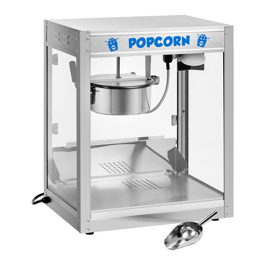 Popcornmaskin - Rostfritt stål