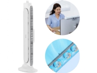 Baseus Refreshing Monitor Clip-on Standing Desk Fan, White