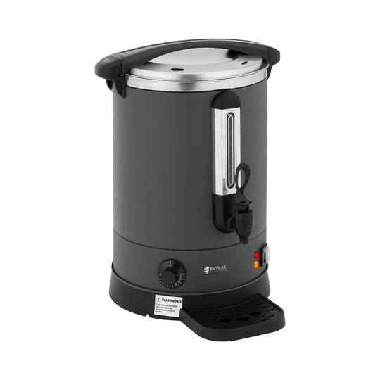 Vattenkokare - 13.5 L - 2500 W - Droppbricka - Grå