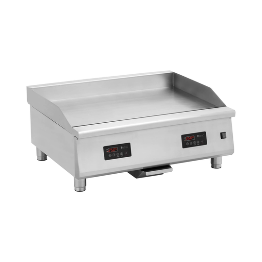 Dubbel elektrisk grillplatta - 910 x 520 mm - slät - 2 x 6000 W - Royal Catering