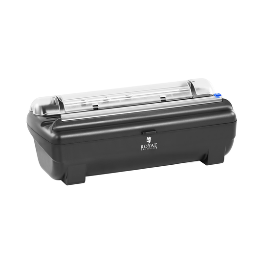 Foliedispenser med skärblad - Svart - Royal Catering