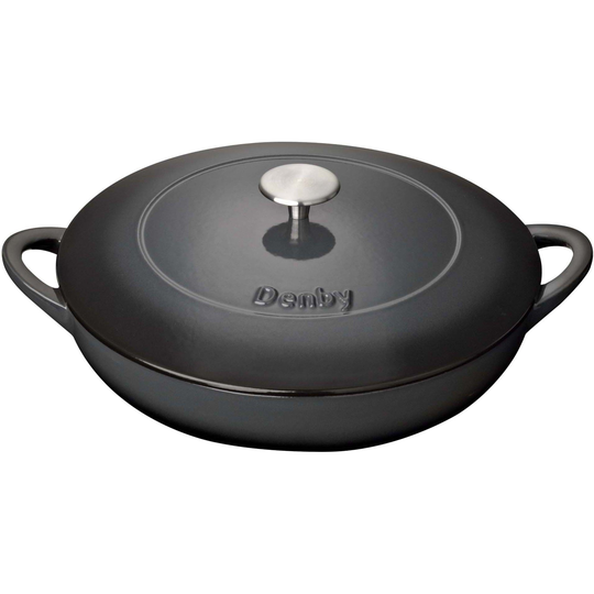 Denby Halo Låg Gjutjärnsgryta 30 cm 3,6 l