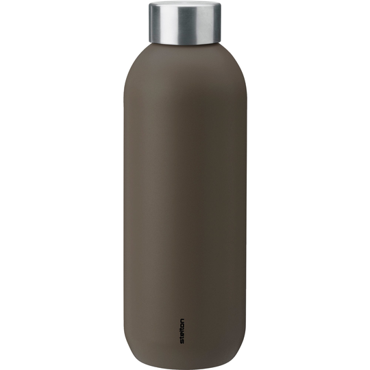 Stelton Keep Cool termosflaska, 0,6 liter, soft bark