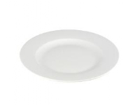 Tallrik Sakira Ø24 cm platt porslin vit (6 st.)