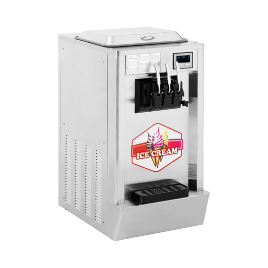 Mjukglassmaskin - 1550 W - 23 l/h - 3 smaker - Royal Catering