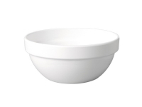 Skål 0.25 ltr Ø12x5.5 cm Melamin Hvid,1 stk
