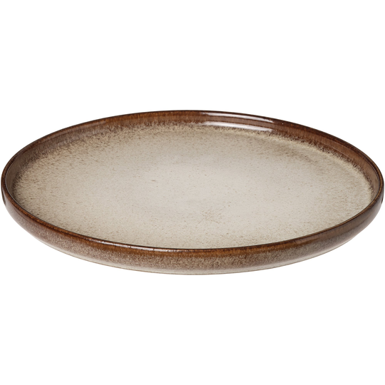 Aida Søholm Sonja middagstallrik, 27 cm, brun