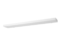 Tuckano hylla 100x4x19 GLANCE vit högglans, Flytande hylla, Väggmonterad, Spånskiva, Vit, Hemkontor, Vardagsrum, 1 hylla
