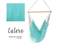 AmeliaHome Brazilian Hammock, CALERO, Mint/cream, 100x130x100 cm