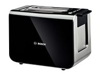 Bosch Styline TAT8613 - Brödrost - elektrisk - 2 skiva - svart