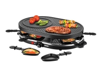 UNOLD RACLETTE 48795 Gourmet - Raclette/grill - 1,2 kW - sort