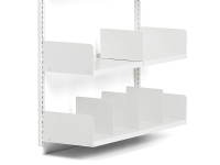 Hylla för delar 900x250 mm Vit