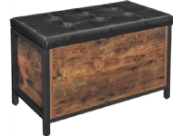 Songmics STORAGEBENCH/BROWN/BLACK/40X80X50