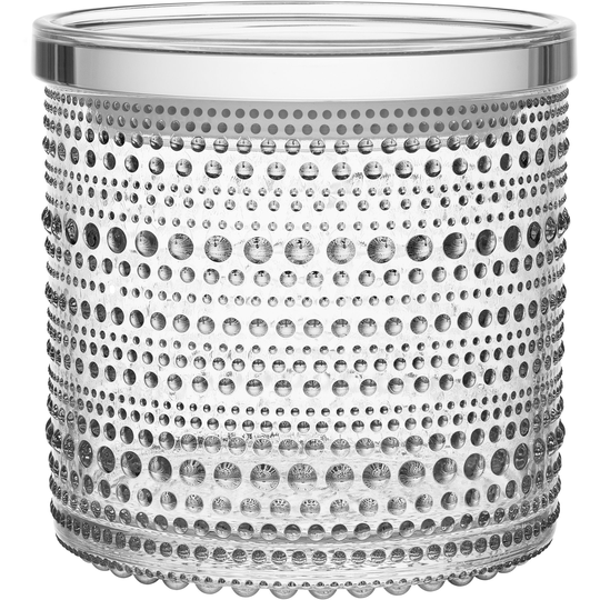 Iittala Kastehelmi Burk 116x114 mm Klar