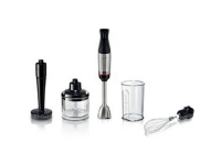 Bosch Household ErgoMaster Series 6 Handblender 1000 W med mätbägare, med shaker, multifunktion, visp, BPA-fritt rostfritt stål, svart
