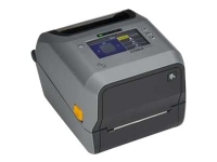 Zebra ZD621t - Etikettskrivare - termisk överföring - Rulle (11,8 cm) - 300 dpi - upp till 152 mm/sek - USB 2.0, LAN, seriell, USB-värd - kniv - grå