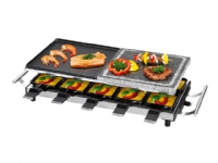 ProfiCook PC-RG 1144 - Raclette/grill/stegeplade/varmsten - 1,7 kW - rostfritt stål