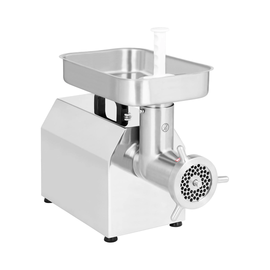 Elektrisk köttkvarn - Backfunktion - Rostfritt stål - 480 - 540 kg/h - Royal Catering